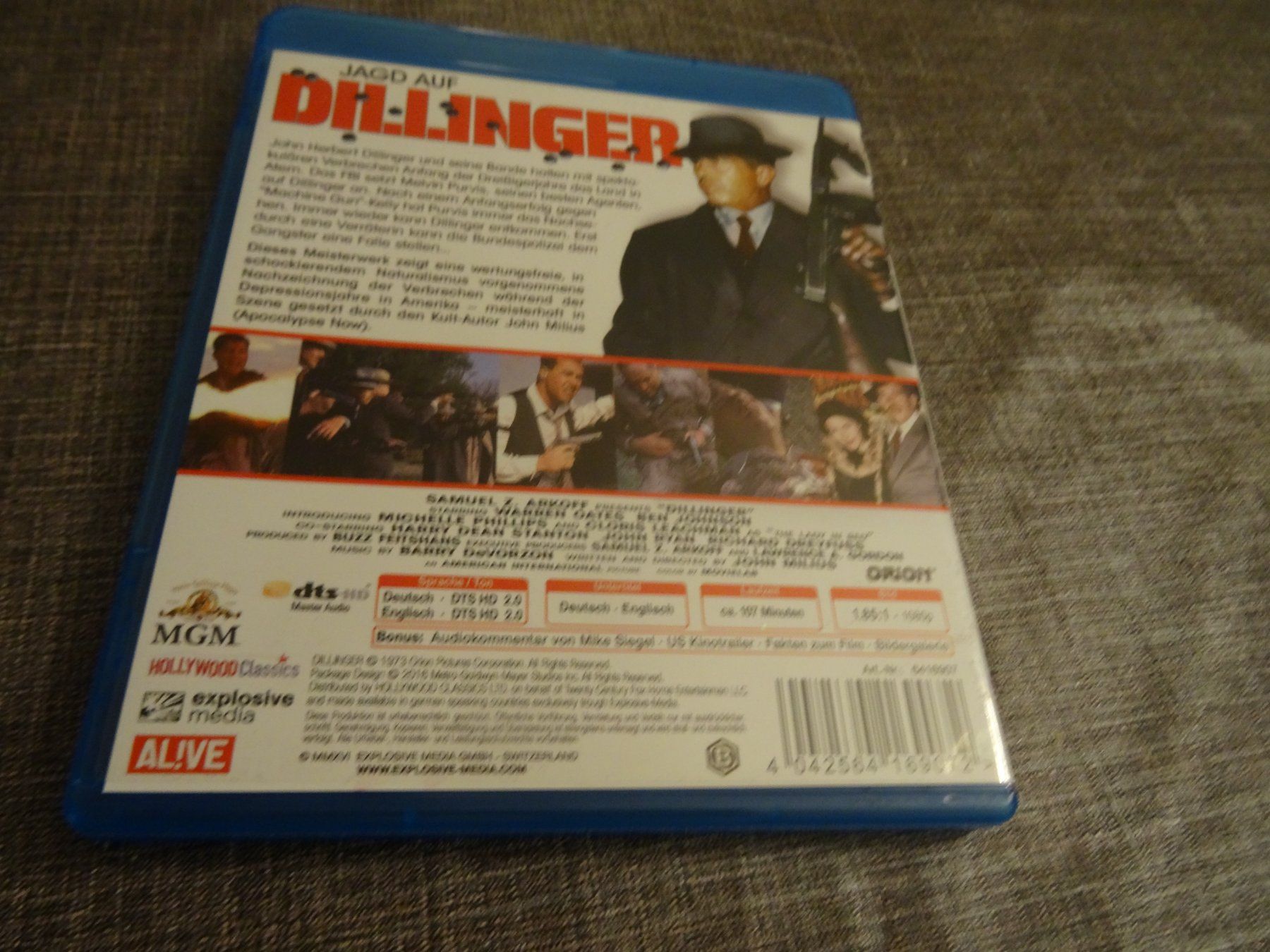 Alle DVDs: Jagd auf Dillinger Blu-ray – Gebraucht aus Olten von Disc-Verkauf 2