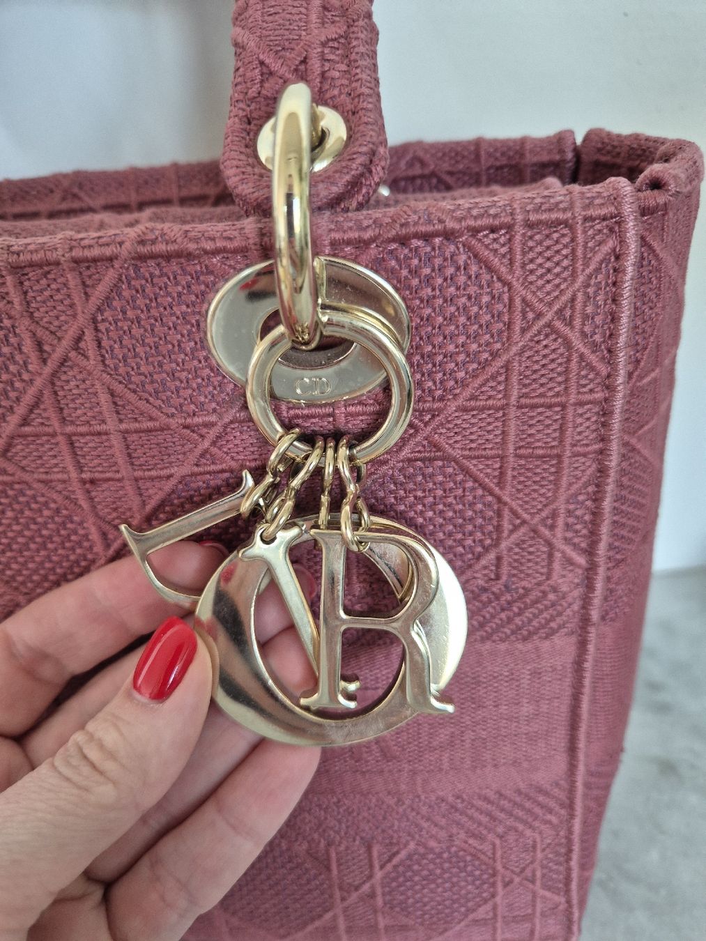 Dior Borse da donna: Authentic Christian Dior Lady D-Lite Bag - Pink! – Usato da Zürich venduto da mar_cz7s 1