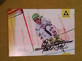 Stefanie Moser - handsignierte Autogrammkarte