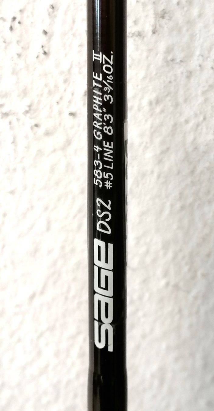 Sage Angelruten: SAGE DS2 583-4 8’3” 5wt 4-teilig – Gebraucht aus Reinach BL von fliegenrolli 3
