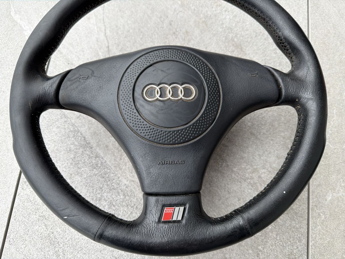 Audi Alle Autoersatzteile: Audi S4 B5 Leder-Lenkrad mit Airbag – Gebraucht aus Wolfwil von Rolex1 1