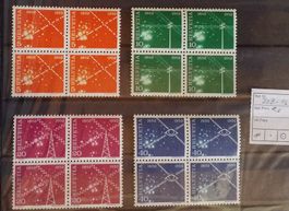 W) 309-312, 100 Jahre Nachrichtenwen, postfrisch Kt 32.-