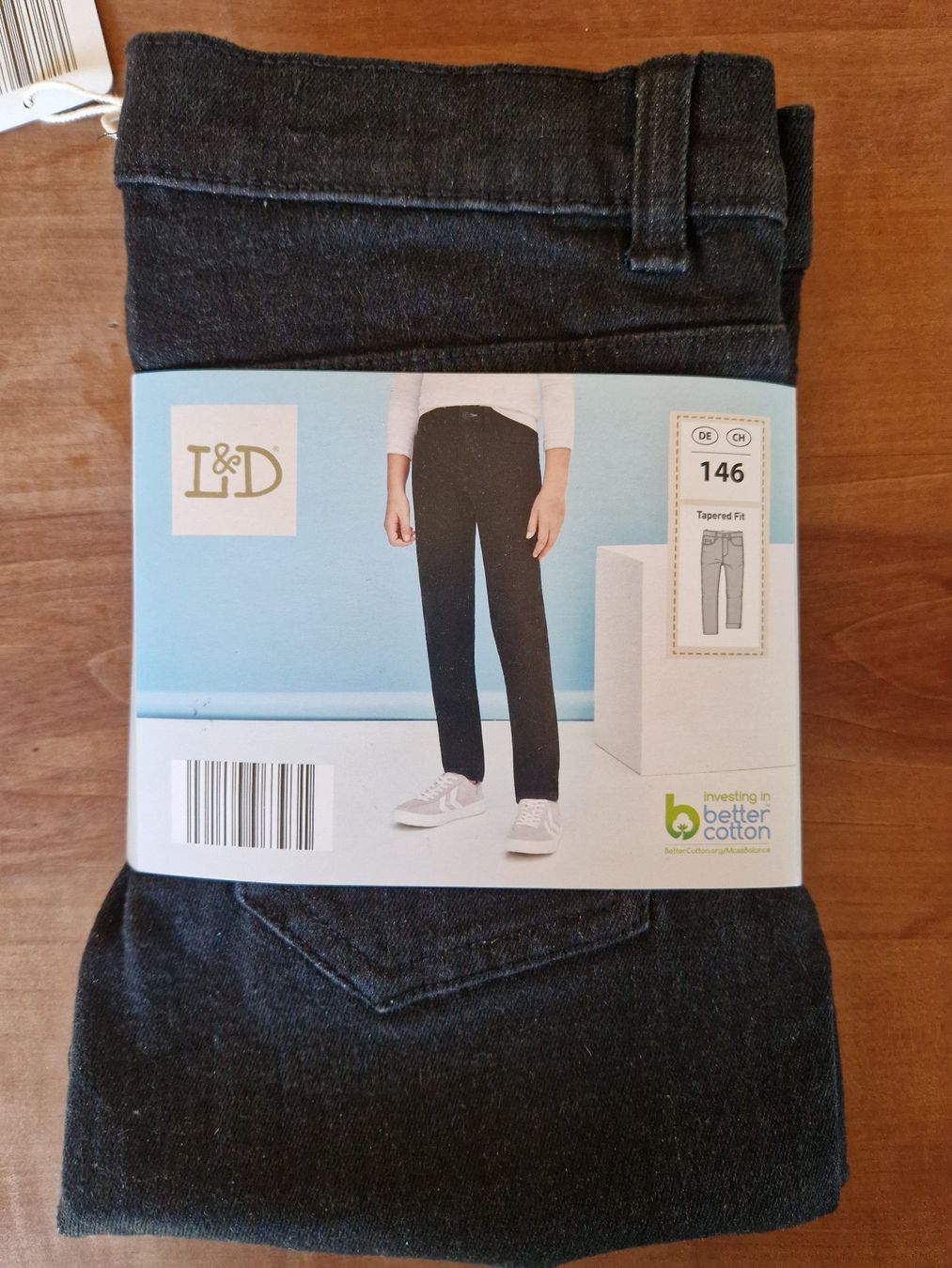 Jeans: NEU Jeans schwarz 146 – Nuovo e nell'imballaggio originale da Giswil venduto da monimaus08
