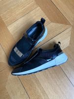 SERGIO ROSSI SLIP-ON SNEAKERS, GR. 40, SCHWARZ, SEHR EDEL!