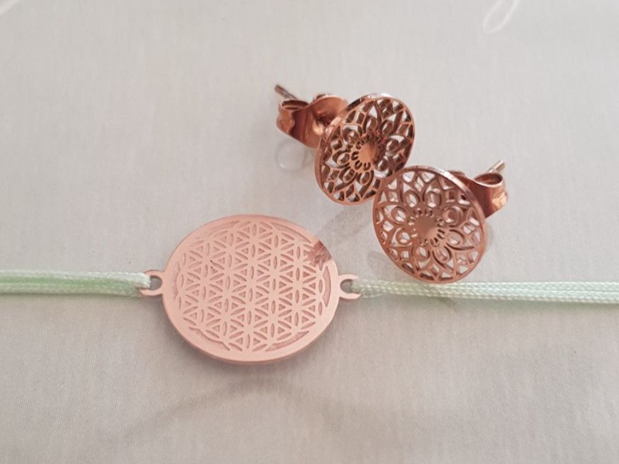 Bracciali & Braccialetti: Schmuckset rosagold mandala – Usato da Eichberg venduto da Land-Ei