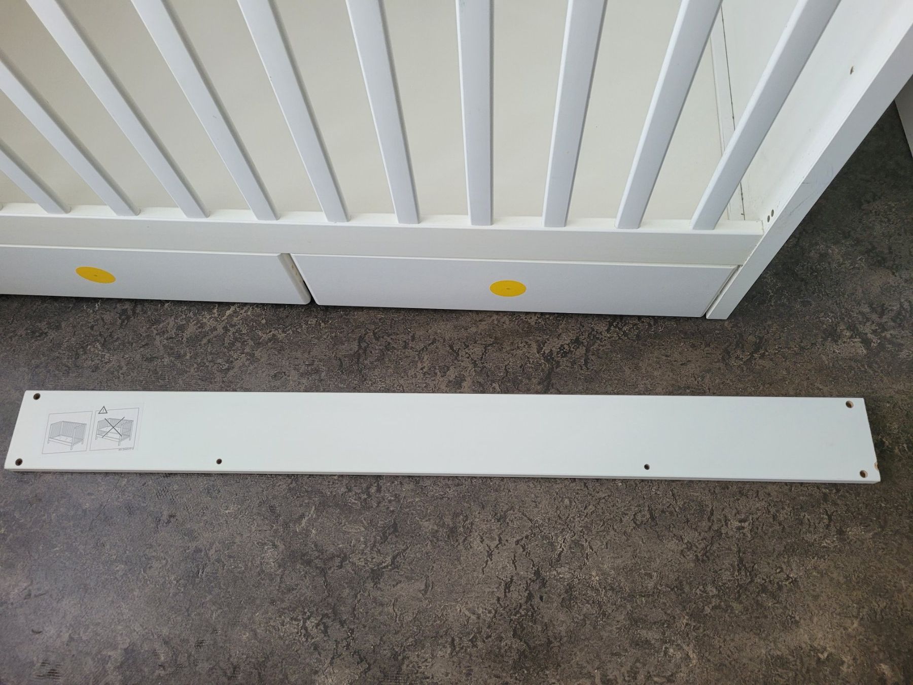 Ikea Betten: Babybett Ikea weiss mit 2 Schubladen – Gebraucht aus Zürich von Saxer1900 2