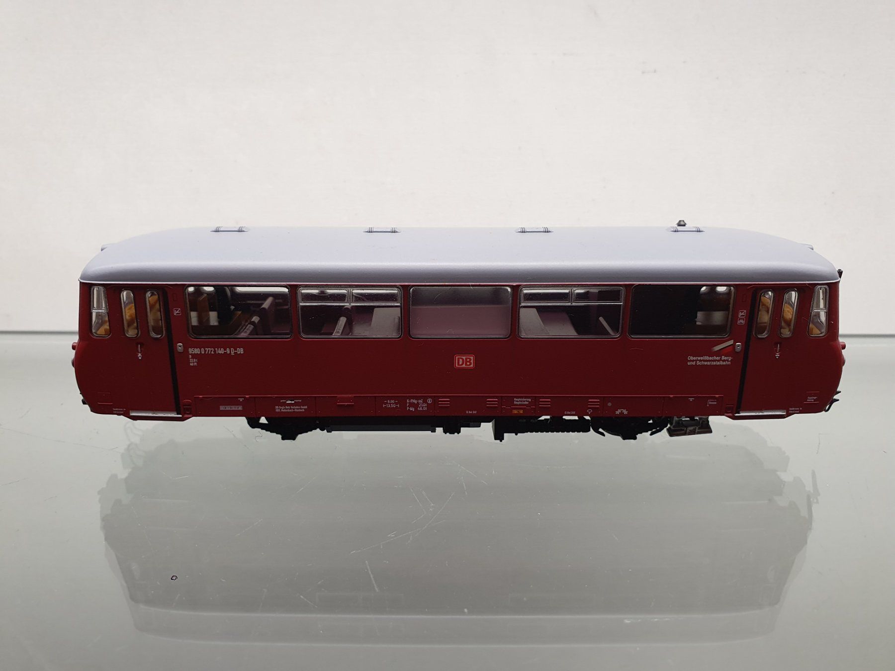 Brawa Modellini di ferrovie: BRAWA:DC: SCHIENENBUS ROT 44128 OVP – Usato da Biglen venduto da taunus82 4
