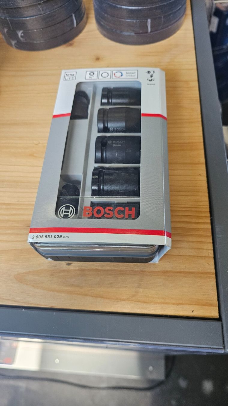 Bosch Tutti gli attrezzi: Bosch Steckschlüssel Set Impact Control – Nuovo e nell'imballaggio originale da Koppigen venduto da Bracher_Mail-House 1