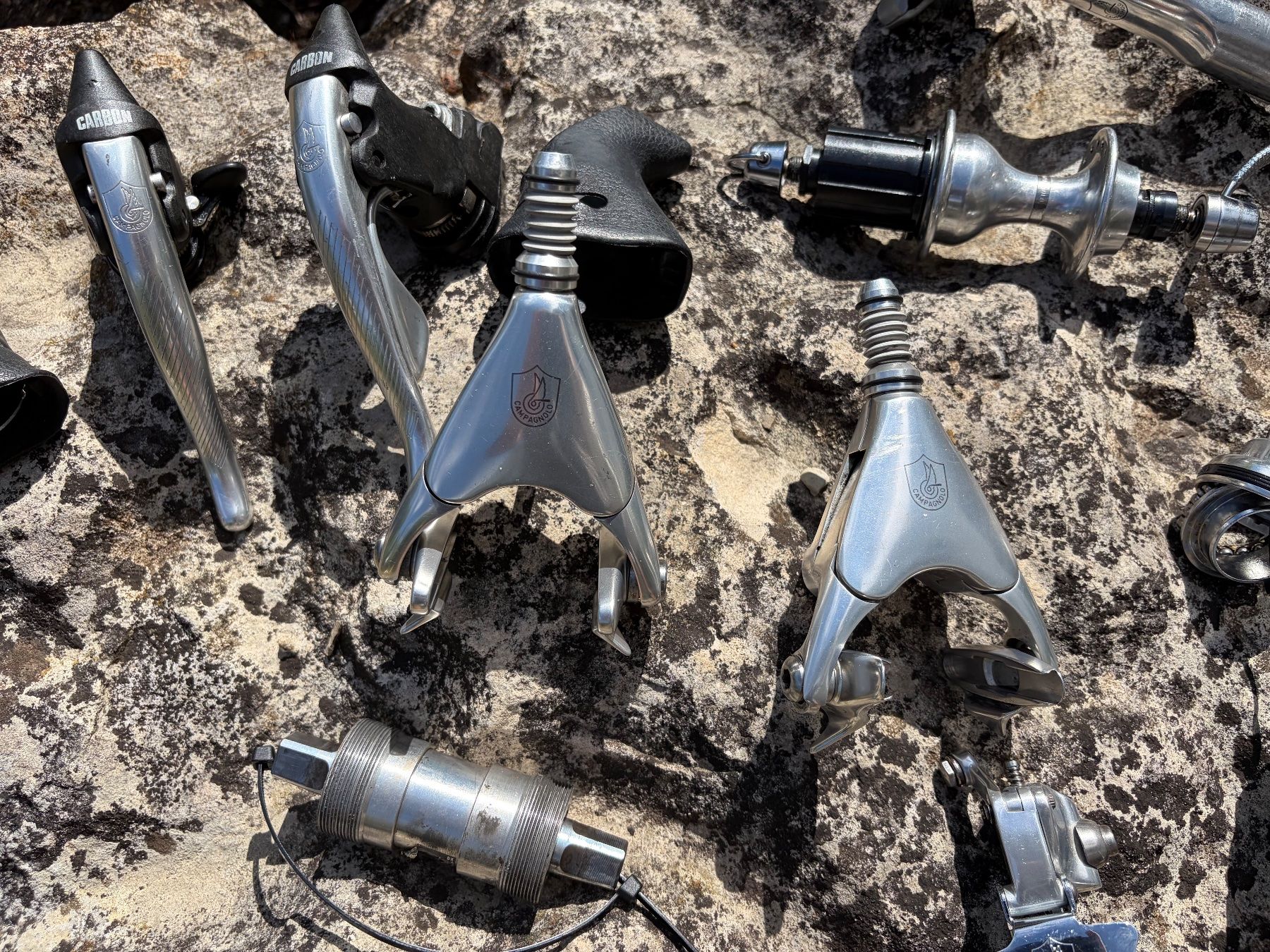 Ersatzteile: Campagnolo C Record Gruppe – Gebraucht aus Muttenz von Andy_620 1