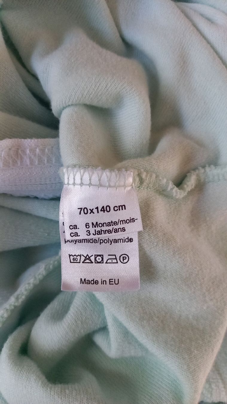 Zewi Coperte: Zewidecke hellgrün Grösse 70x140 cm – Usato da St. Gallen venduto da Otterndorf 3