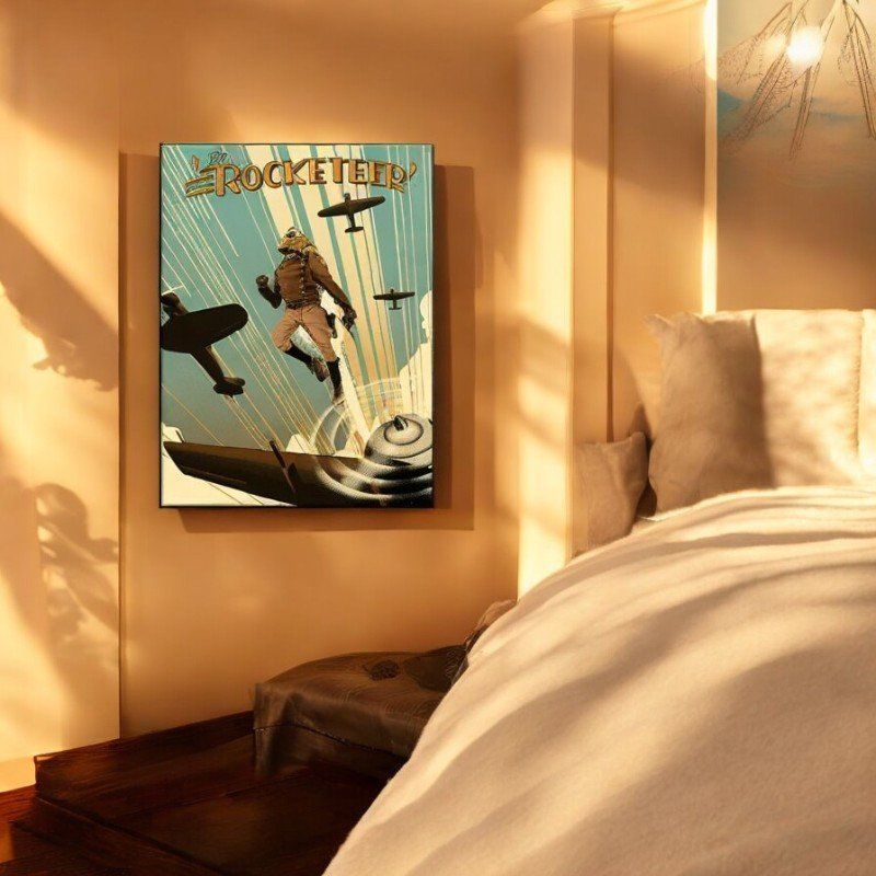 Foto & Immagini: Poster affiche Impression Silhouette d'Héro Vintage – Nuovo e nell'imballaggio originale da Meyrin venduto da Nostalgica 1
