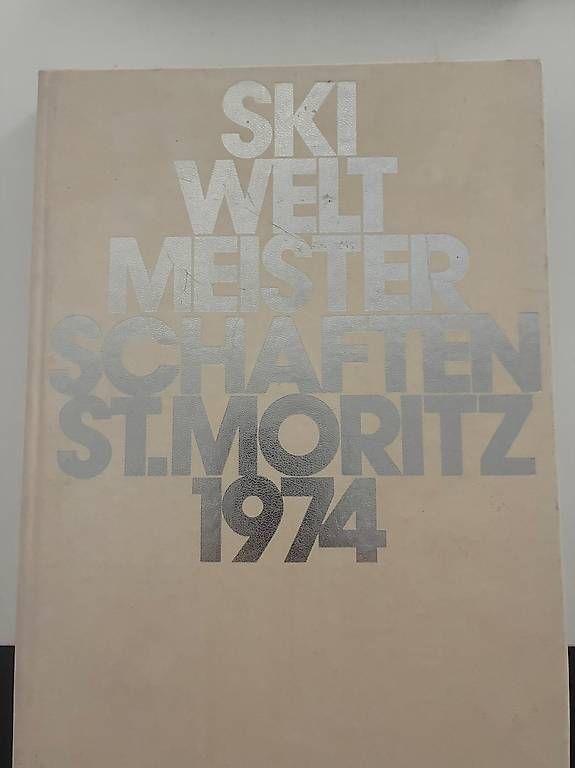 Bücher: Libro ufficiale Campionati del Mondo St.Moritz 1974 – Gebraucht aus Riva San Vitale von Samantha78