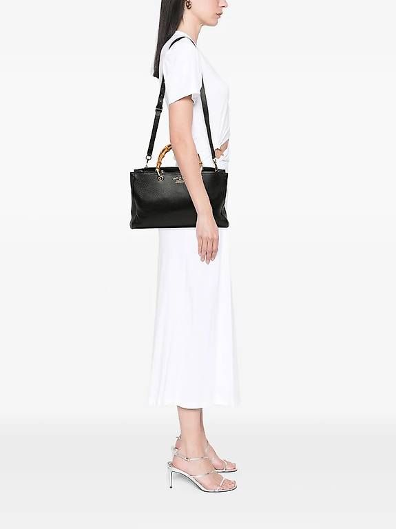 Sacs femmes: Gucci Bamboo shopper nera – D'occasion à Comano par lucrezianess 4