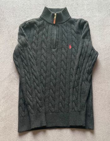 NEU Polo Ralph Lauren Strickpullover Quarter-Zip Gr. M