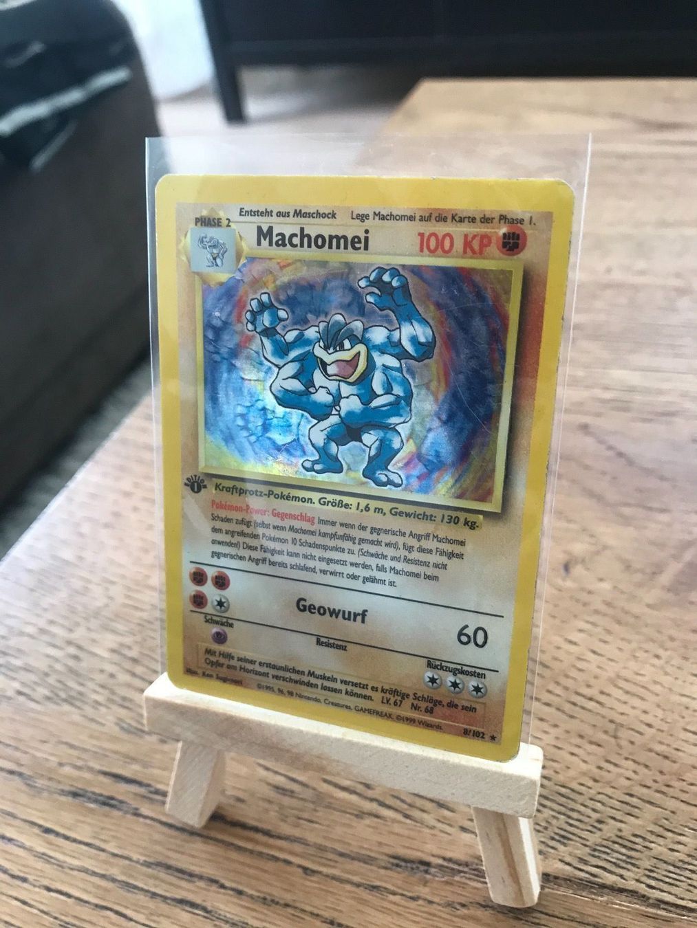 Cartoline: Machomei PokemonkarteBasis-Set 1.Edition – Usato da Küssnacht am Rigi venduto da Ebikoner 4