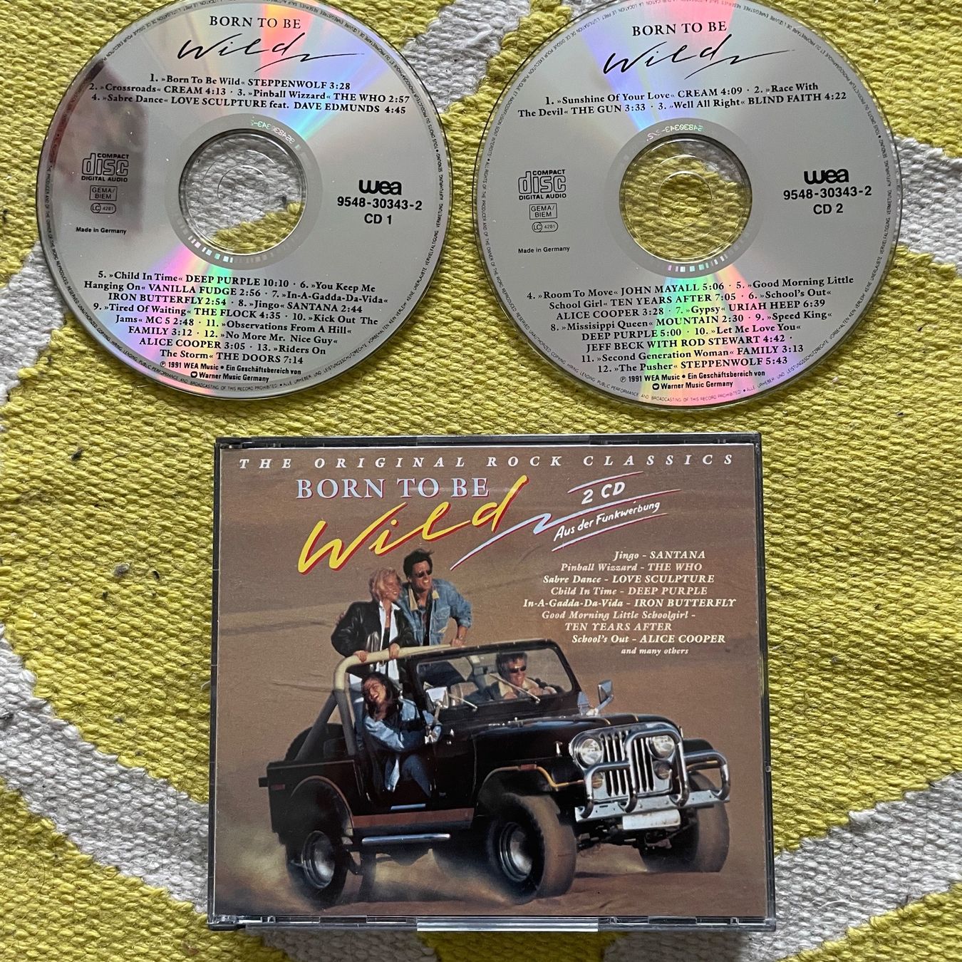 CDs: BORN TO BE WILD-2CD ORIGINAL ROCK CLASSICD – Gebraucht aus Rorschacherberg von CD-Roli