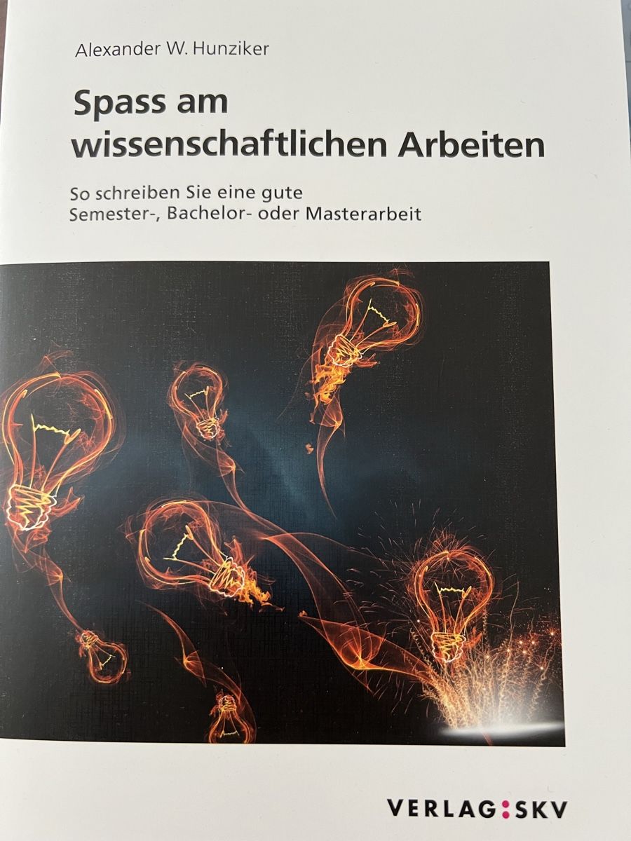 Bücher: Buch: Spass am wissenschaftlichen Arbeiten – Neu (gemäss Beschreibung) aus Jona von n.ferrari