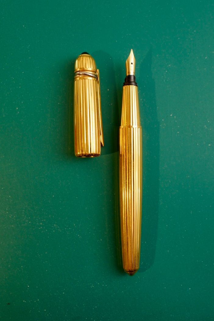 Il mondo degli animali: Plume Pasha de Cartier Trinity Plaqué or – Usato da Genève venduto da pie_dr8z 4