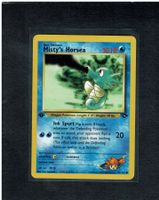 Misty's Horsea - 1st edition Gym Challenge