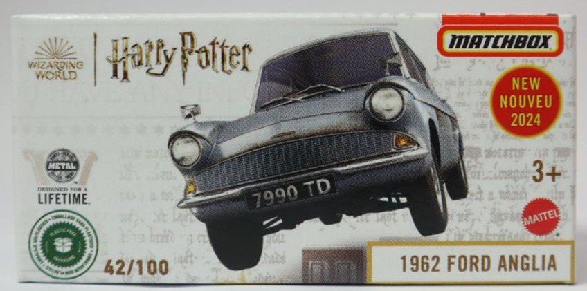 Matchbox Modellini d'auto: Matchbox 1962 Ford Anglia Harry Potter – Nuovo e nell'imballaggio originale da Eschenbach SG venduto da Astalavista