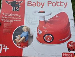 BIG Bobby Car Baby Töpfchen mit Lenkrad & Hupe!