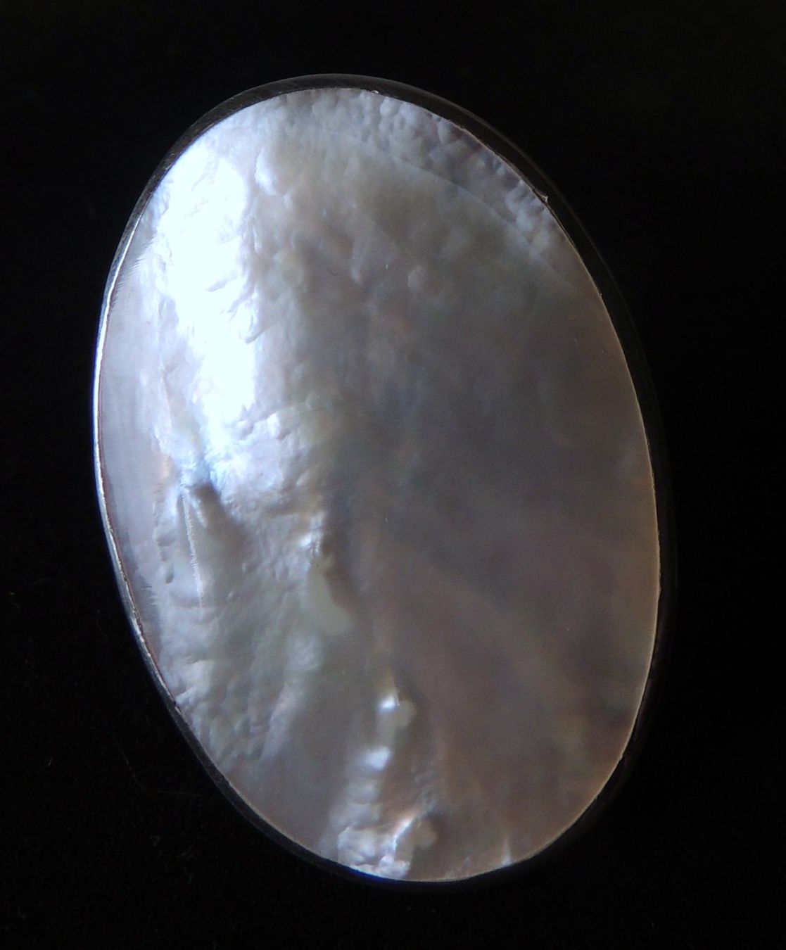Anelli: Perlmutt Silber 925 Fingerring Gr. 55 – Usato da Waldenburg venduto da schaller707
