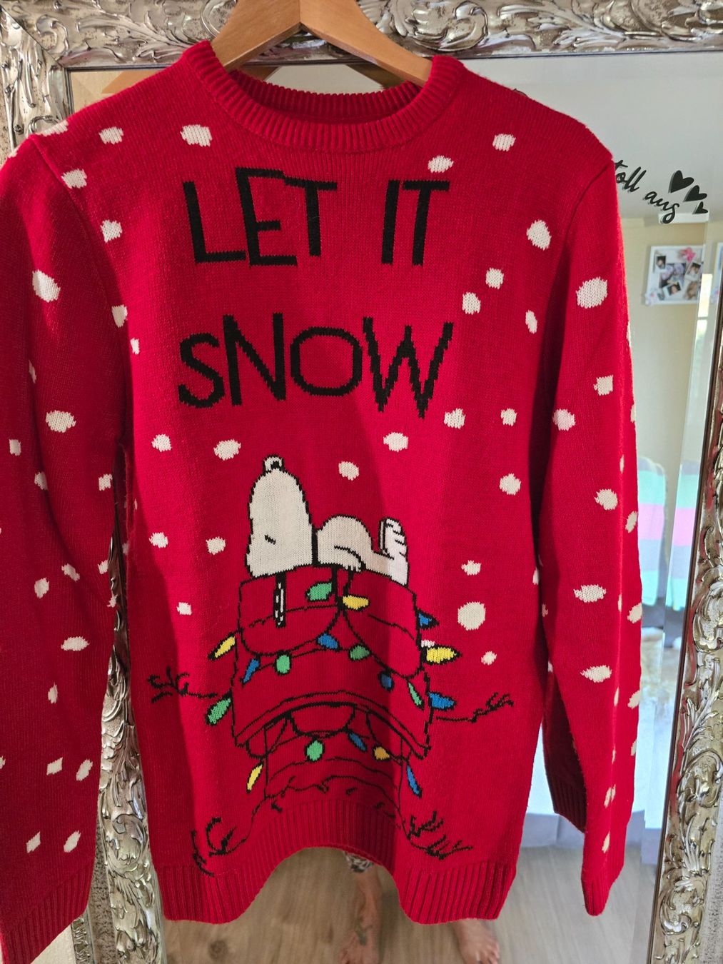 H&M Pullover & Sweatshirts: Schöner Weihnachts Strickpullover Gr. S Snoopy – Gebraucht aus Reute AR von Angelwungs