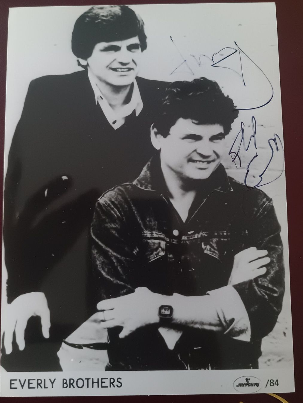 Autogramme: Everly Brothers - handsigniert – Gebraucht aus Menziken von Artographs