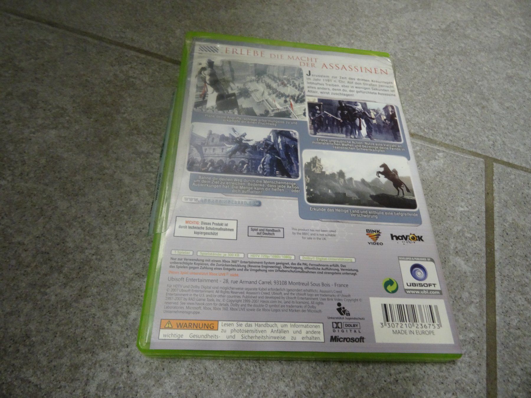Microsoft Giochi: Assassin's Creed - Xbox 360 Spiel - – Usato da Olten venduto da Disc-Ausverkauf 2