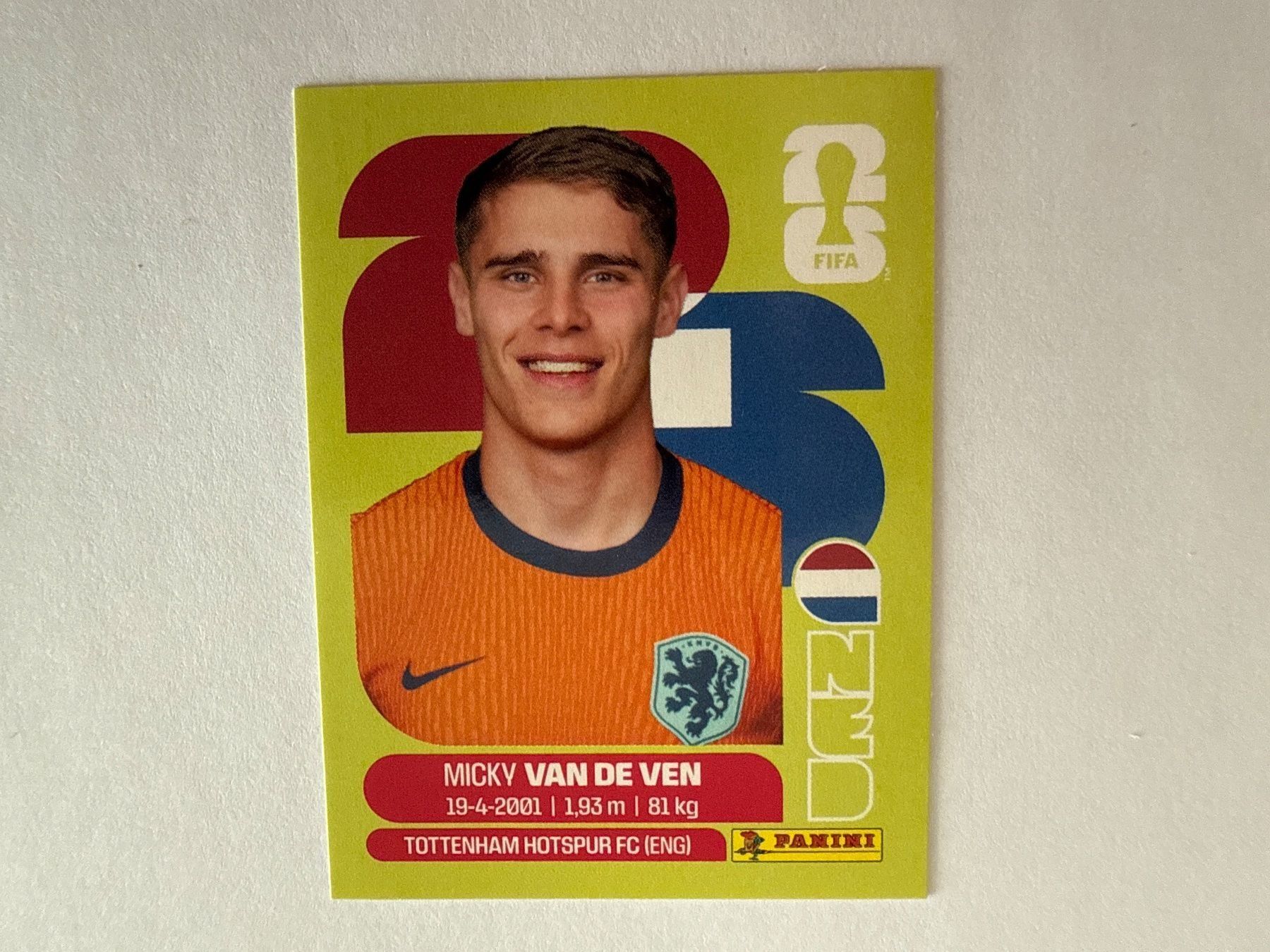 Panini Carte collezionabili: Panini WM 2026 NED 4 – Nuovo (secondo la descrizione) da Schüpfen venduto da Medina3