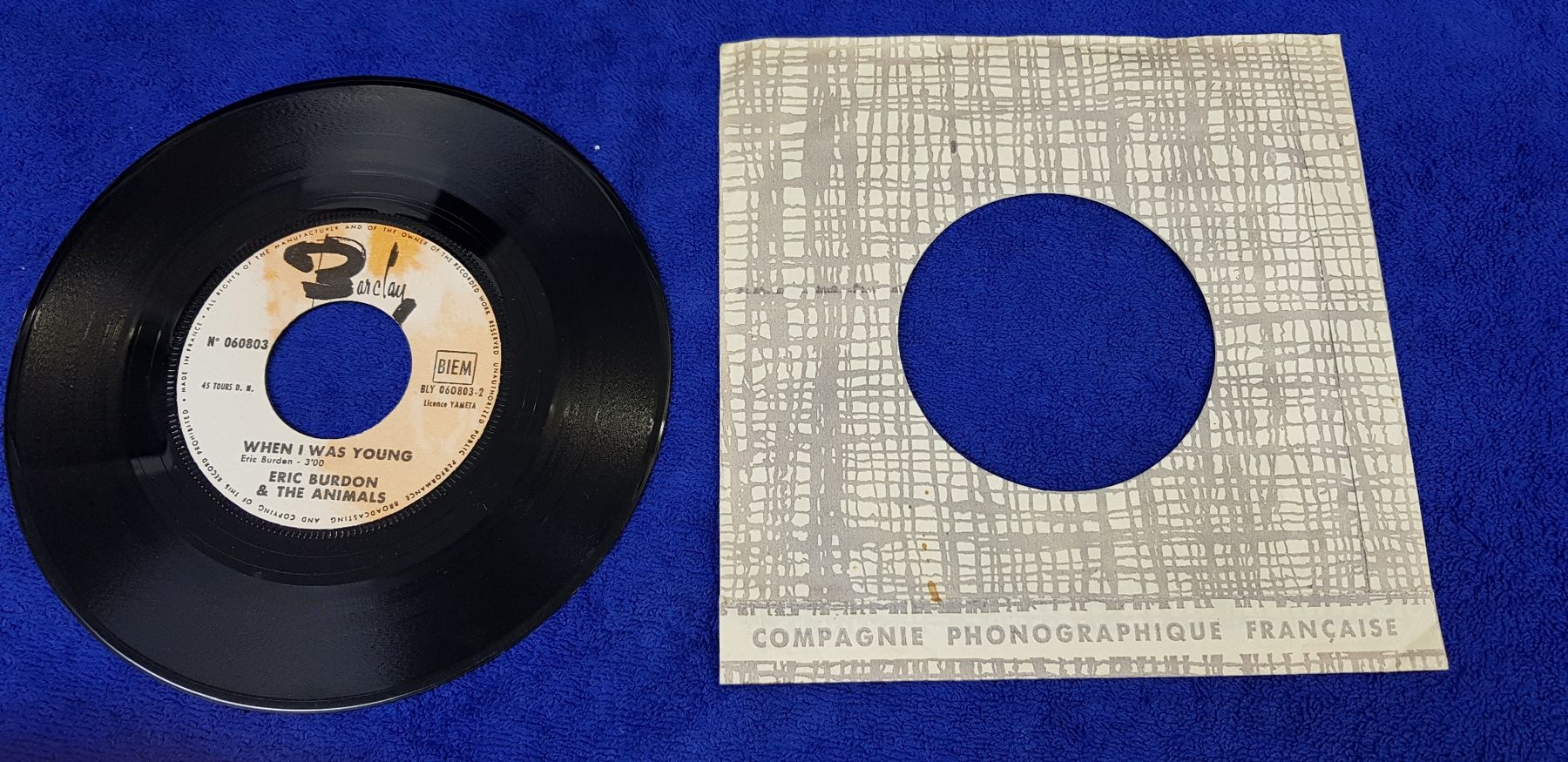 Schallplatten: Eric Burdon & the Animals - Rarität Vinyl – Gebraucht aus Oberwil b. Zug von Gto469 1