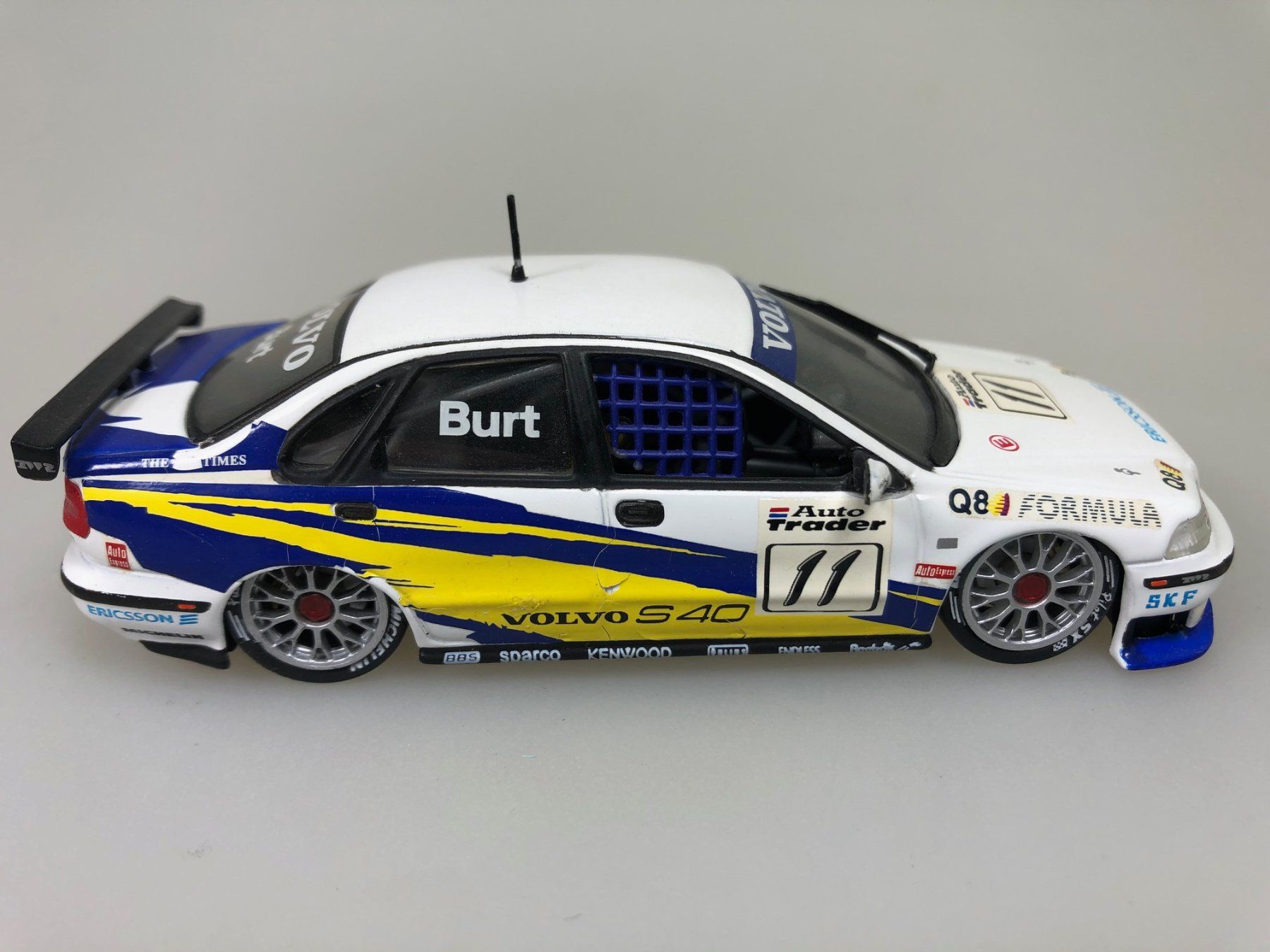 Volvo Modellini d'auto: Volvo S40 BTCC - Onyx - 1:43 – Usato da Widen venduto da Himan 3