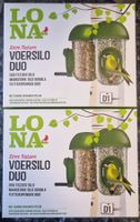 2stk. Vogelfutterstation – 2 separate Futtersilos für Garten