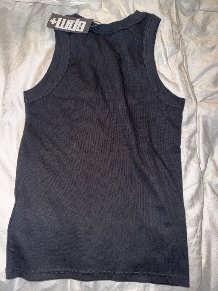 T-shirt: 6PM Tanktop schwarz Grösse S – Nuovo e nell'imballaggio originale da Walenstadt venduto da fabio.lymann 1