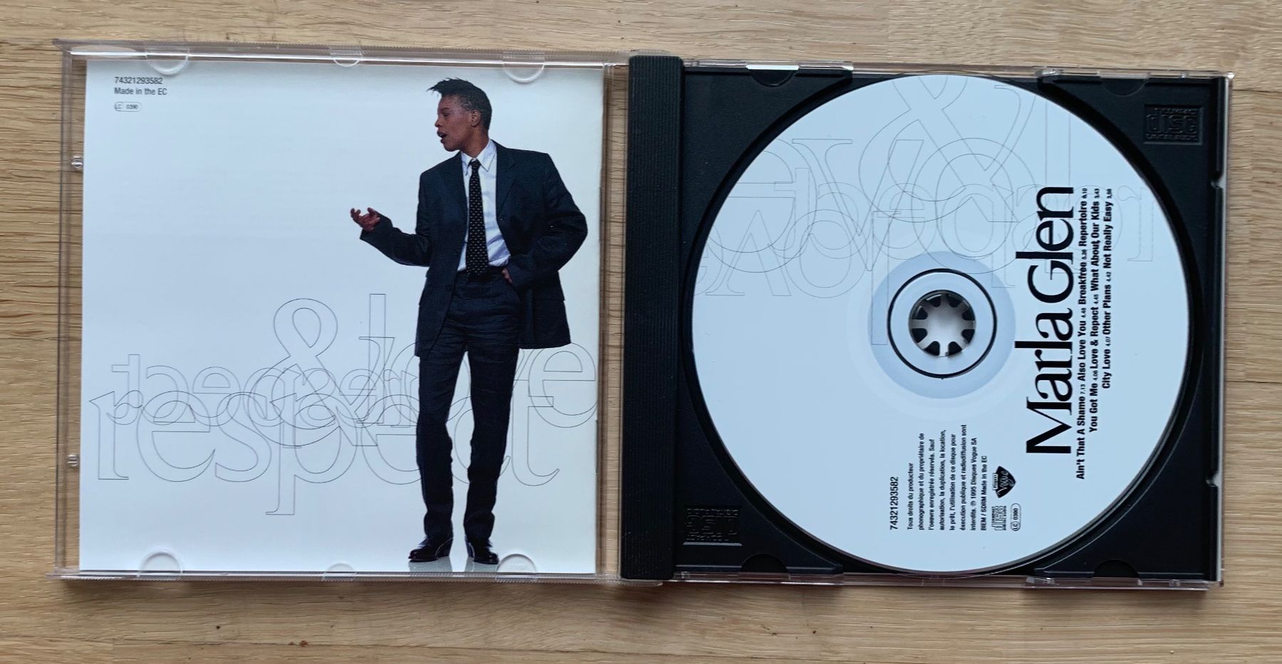 CD: Marla Glen Love&Respect – Usato da Zürich venduto da Fieber 1