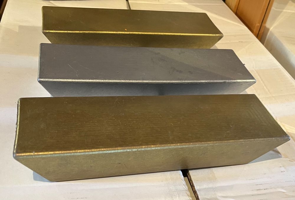 Metalli preziosi: 2 Gold 1 Silberbarren zusammen – Usato da Urnäsch venduto da schneewittli. 1