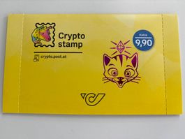 Crypto Stamp Katze 9.90, Seltenes Sammlerstueck! Neu!