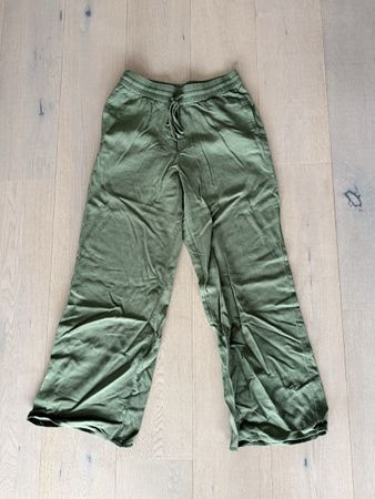 WE Fashion Sommerhose, Gr. 36, Khaki-Leinen, Top Zustand!