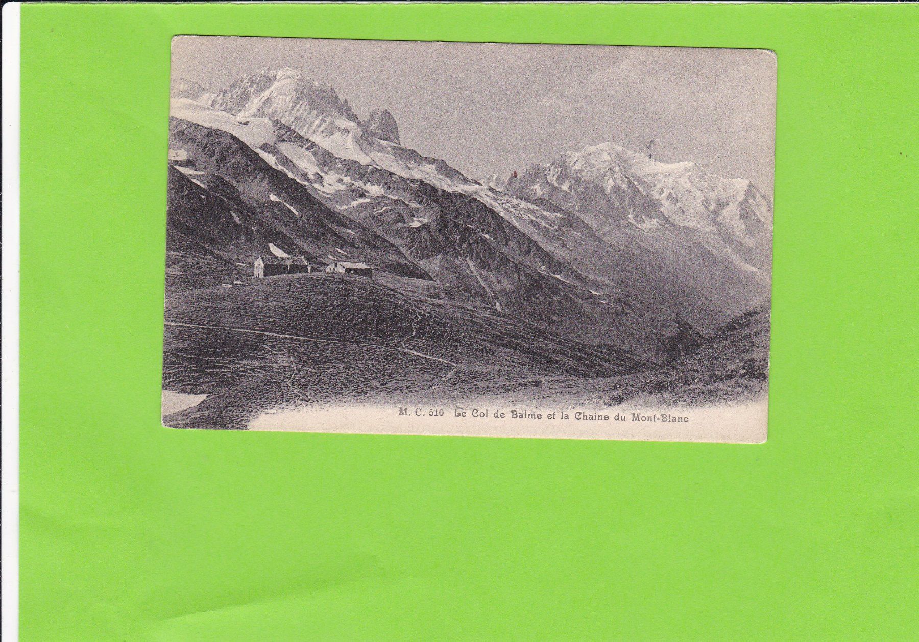 Cartoline postali: Le Col de Balme – Usato da St. Peterzell venduto da neckertal