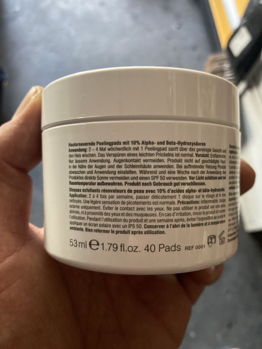 Cura del viso: 3x JP rosselet Peel Pads 10% NEU – Nuovo e nell'imballaggio originale da Nidau venduto da alpa83 2