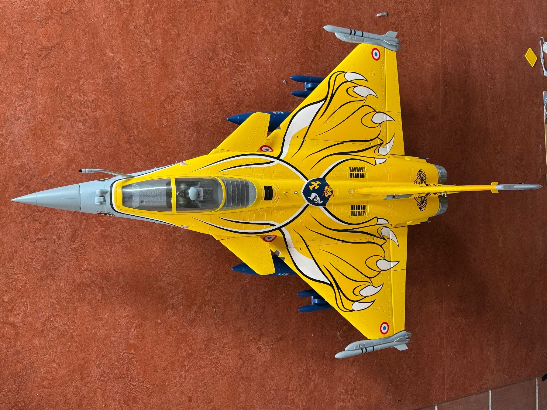 RC Flugzeug FMS Dassault Rafale 80mm EDF inkl. Reflex Gyro (Gebraucht ...
