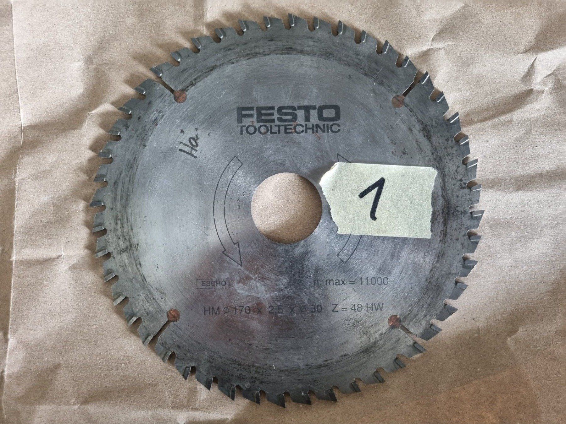 Seghe: Sägeblatt  170x2.5x30 – Usato da Buchs AG venduto da schnoderhong