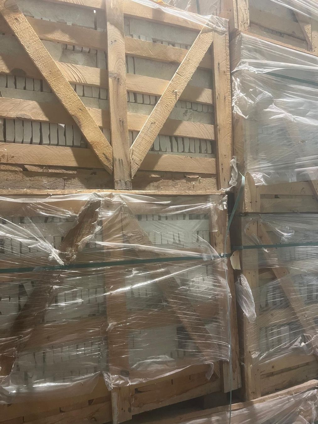 Steine & Dachziegeln: 3 Palette ca: 75 m² Verblender Kalk Hell – Neu (gemäss Beschreibung) aus Walenstadt von Trend-24 4