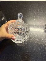 GLASDOSE MIT DECKEL