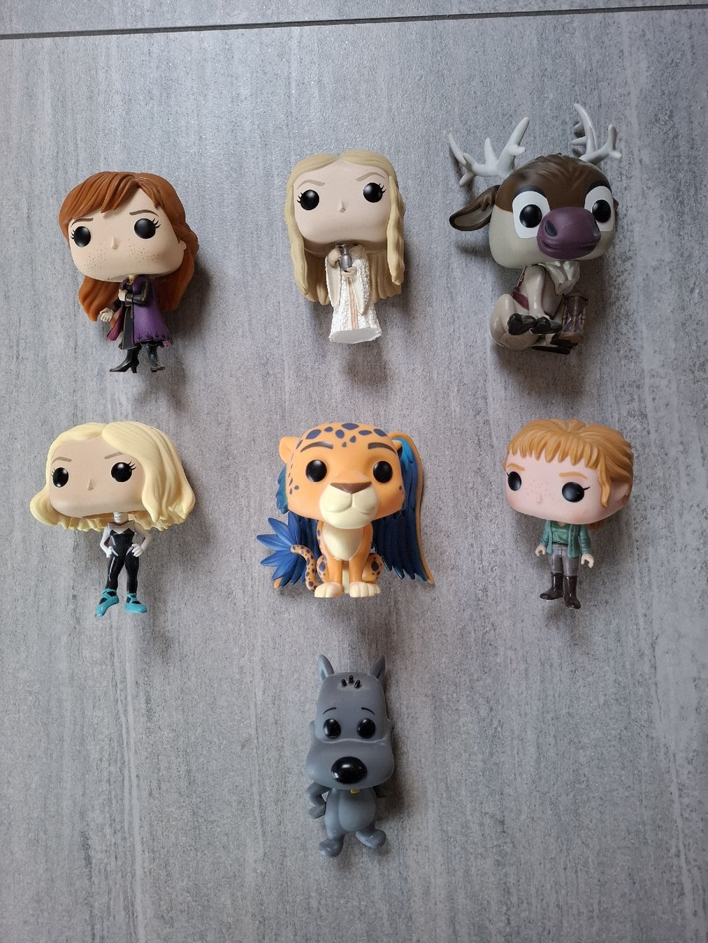 Funko Statuette: Funko POP ! 7 x figurines  – Usato da Moutier venduto da kiki0608