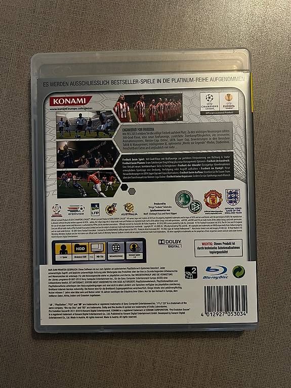 Spiele: PS3 - PES 2011 PRO EVOLUTION SOCCER – Gebraucht aus Basel von hol_8ldp 2