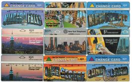 9 Telefonkarten New York ungebraucht