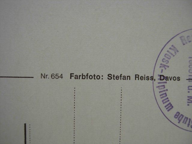 Cartes postales: Ansichtskarte ungelaufen - Davos Schatzalp - Strela – D'occasion à Dübendorf par rumpumpel 5