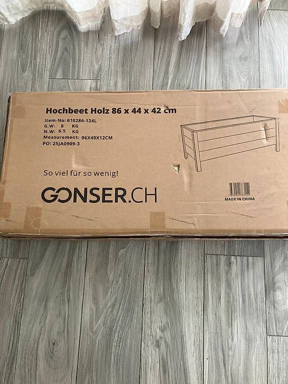 Articles en bois: Hochbeet aus Holz – Neuf avec emballage d'origine à Netstal par PMN1970 1
