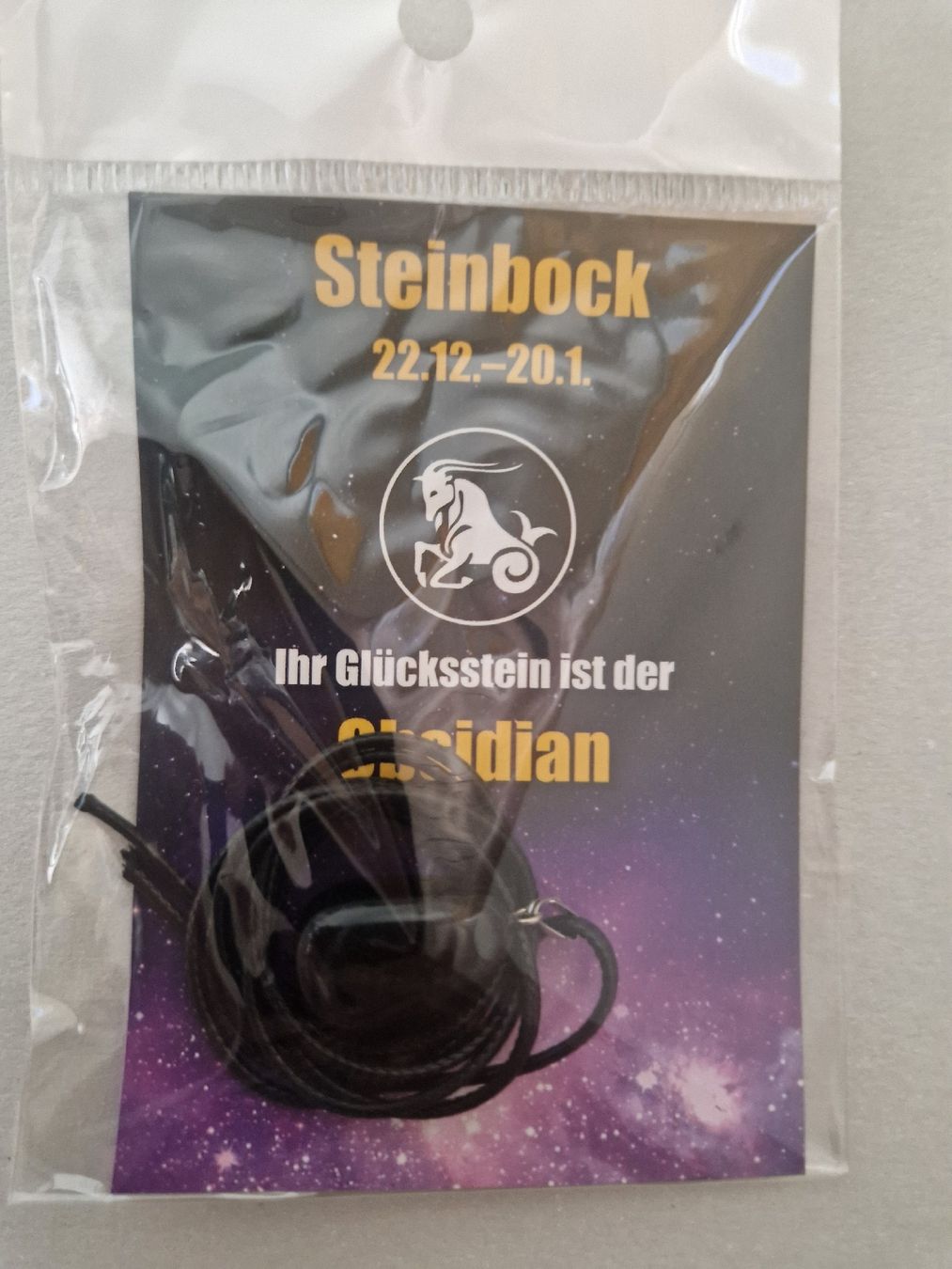 Pendentifs: Glückstein Steinbock – Neuf avec emballage d'origine à Graben par pen_mr7n 3